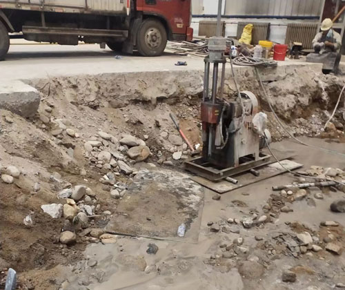 昭阳公路下沉压浆